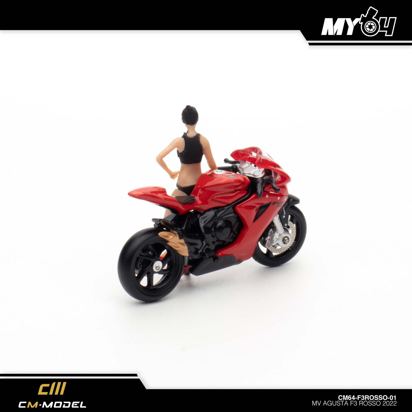 [CM Model] MV Agusta F3 - Rosso Red With Showgirl