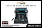 [BBURAGO] 1:43 Mercedes AMG Petronas Diorama Pitstop Set - Toy Space Diecast Online Store Singapore