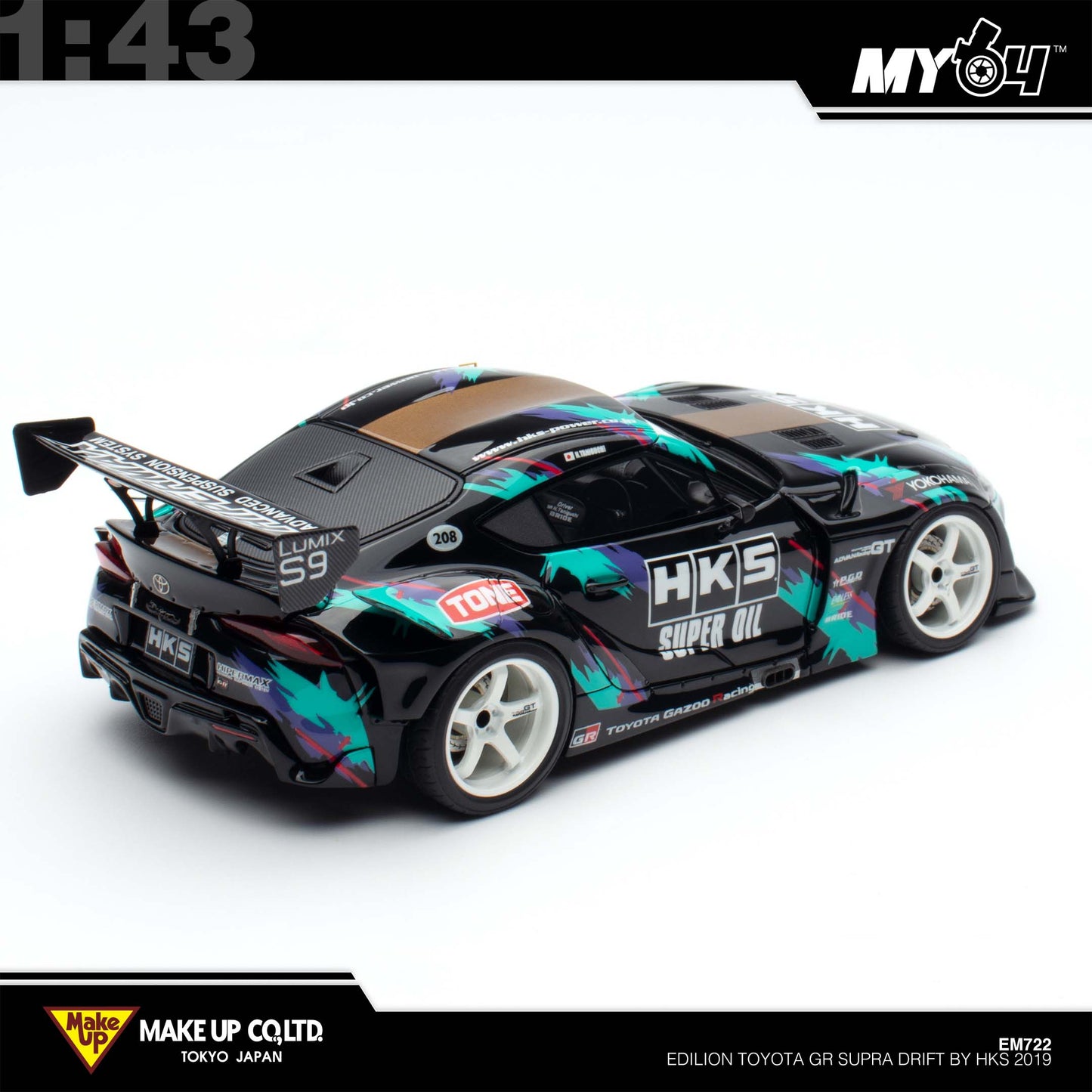 [Make Up] 1:43 EDILION Toyota GR Supra Drift by HKS 2019