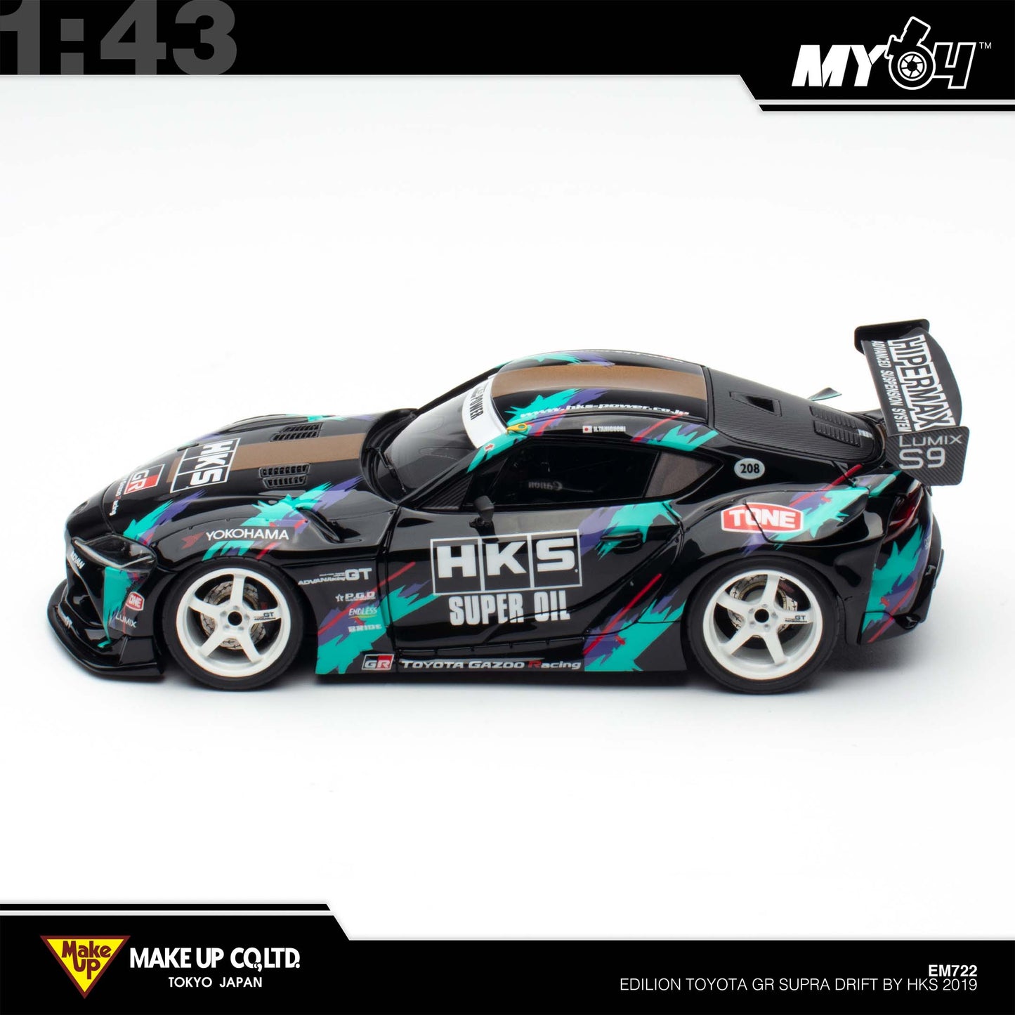 [Make Up] 1:43 EDILION Toyota GR Supra Drift by HKS 2019