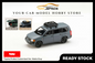 [HOBBY JAPAN] 1:64 Toyota Probox Customized Ver. Matte Gray - Toy Space Diecast Online Store Singapore