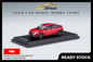[HOBBY JAPAN] 1:64 Honda Civic (FL1) Customized Ver. Premium Crystal Red (M) - Toy Space Diecast Online Store Singapore