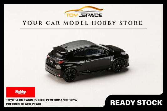 [HOBBY JAPAN] 1:64 Toyota GR Yaris RZ High Performance 2024 Precous Black Pearl - Toy Space Diecast Online Store Singapore