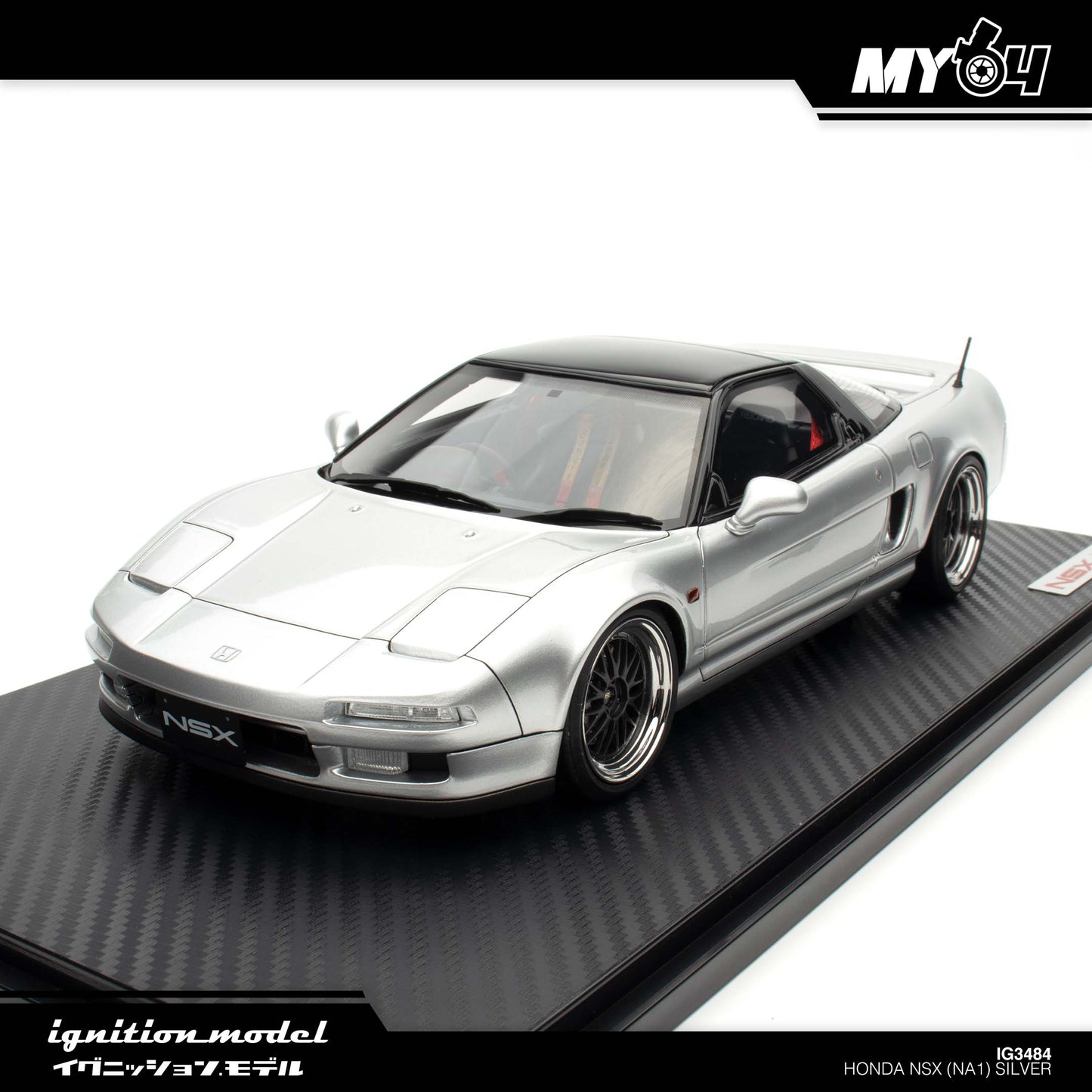[Ignition Model] 1:18 Honda NSX (NA1) - Silver