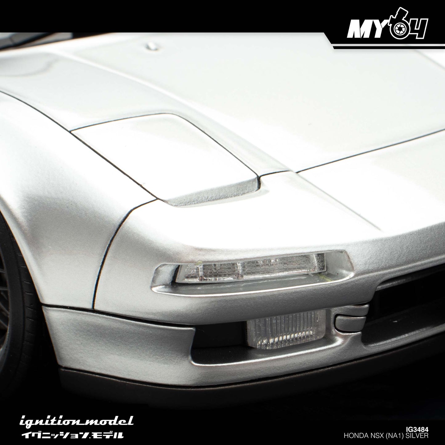 [Ignition Model] 1:18 Honda NSX (NA1) - Silver