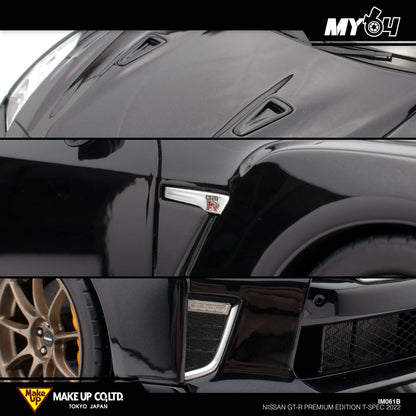 [Make Up] 1:18 Nissan GT-R Premium Edition T-Spec 2022 - Midnight Purple