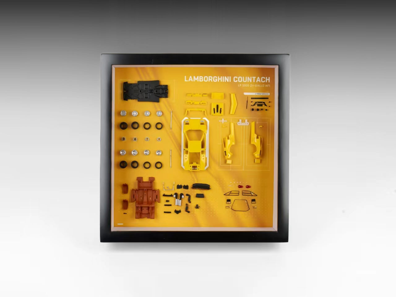 [FINCLASSICALLY] 1:64 Countach LP5000 QV Frame Series - Toy Space Diecast Online Store Singapore