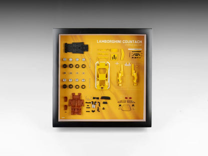 [FINCLASSICALLY] 1:64 Countach LP5000 QV Frame Series - Toy Space Diecast Online Store Singapore