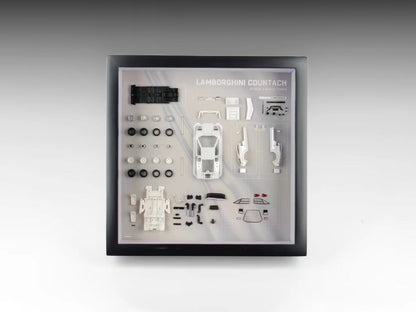 [FINCLASSICALLY] 1:64 Countach LP5000 QV Frame Series - Toy Space Diecast Online Store Singapore