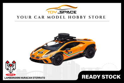 [HUNGHING] 1:64 Lamborghini Huracan Sterrato - Toy Space Diecast Online Store Singapore