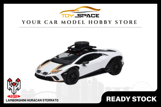 [HUNGHING] 1:64 Lamborghini Huracan Sterrato - Toy Space Diecast Online Store Singapore
