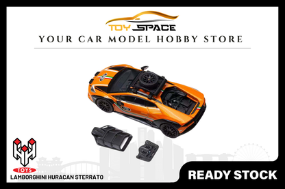 [HUNGHING] 1:64 Lamborghini Huracan Sterrato - Toy Space Diecast Online Store Singapore