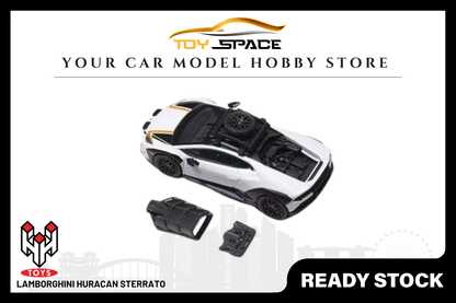 [HUNGHING] 1:64 Lamborghini Huracan Sterrato - Toy Space Diecast Online Store Singapore