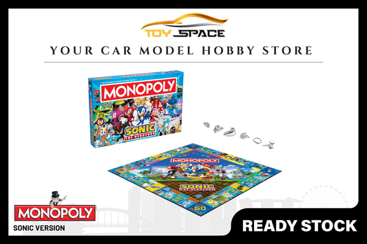 [MONOPOLY] Sonic Version - Toy Space Diecast Online Store Singapore
