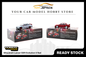 [TARMAC WORKS] 1/64 Mitsubishi Lancer GSR Evolution II Red - Toy Space Diecast Online Store Singapore
