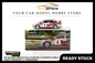 [TARMAC WORKS] 1/64 Mitsubishi Lancer Evolution Rallye Monte-Carlo 1993 K. Eriksson / S. Parmander - GLOBAL64 - Toy Space Diecast Online Store Singapore
