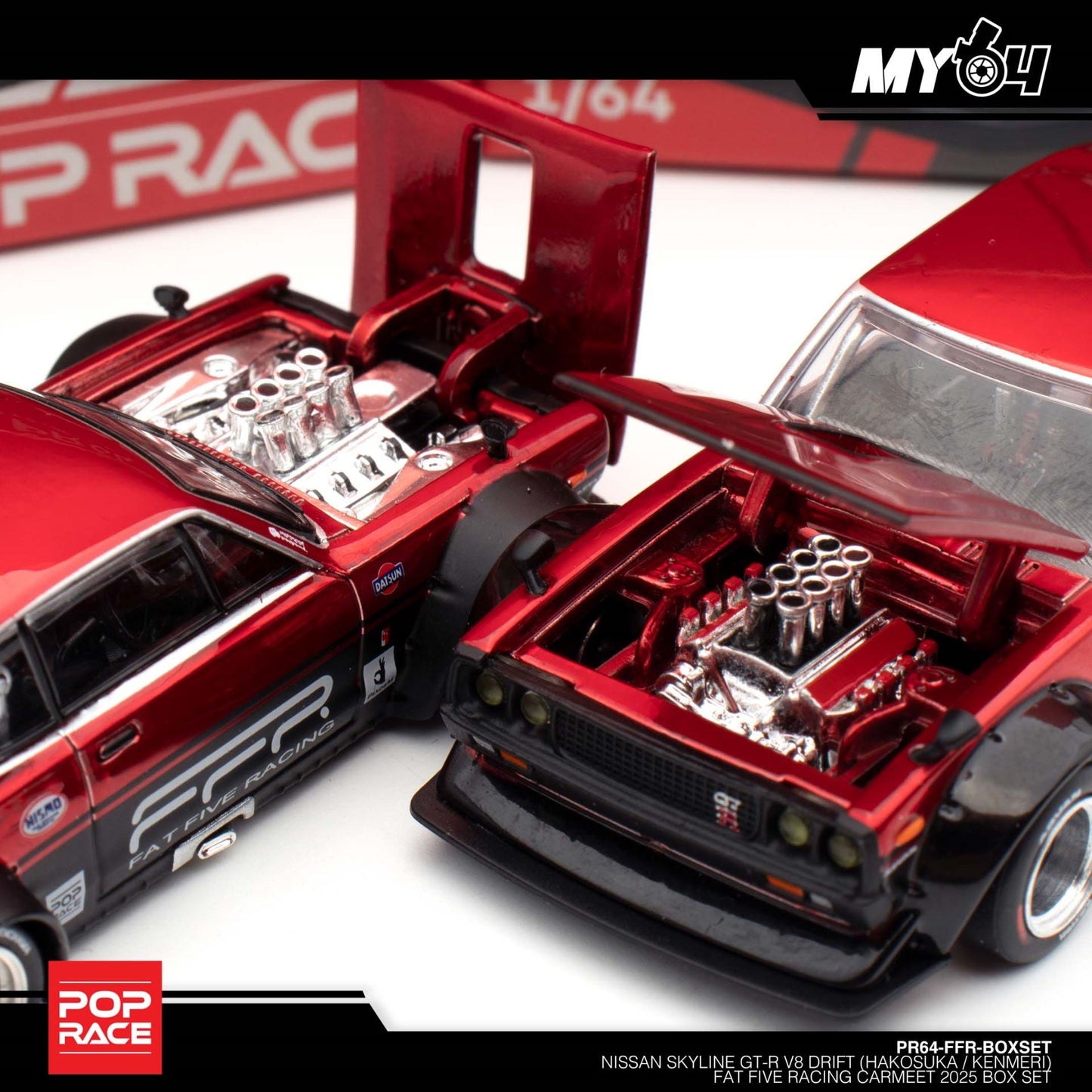 [Pop Race] PopRace X Fat FIve Racing CARMEET 2025 Exclusive Set
