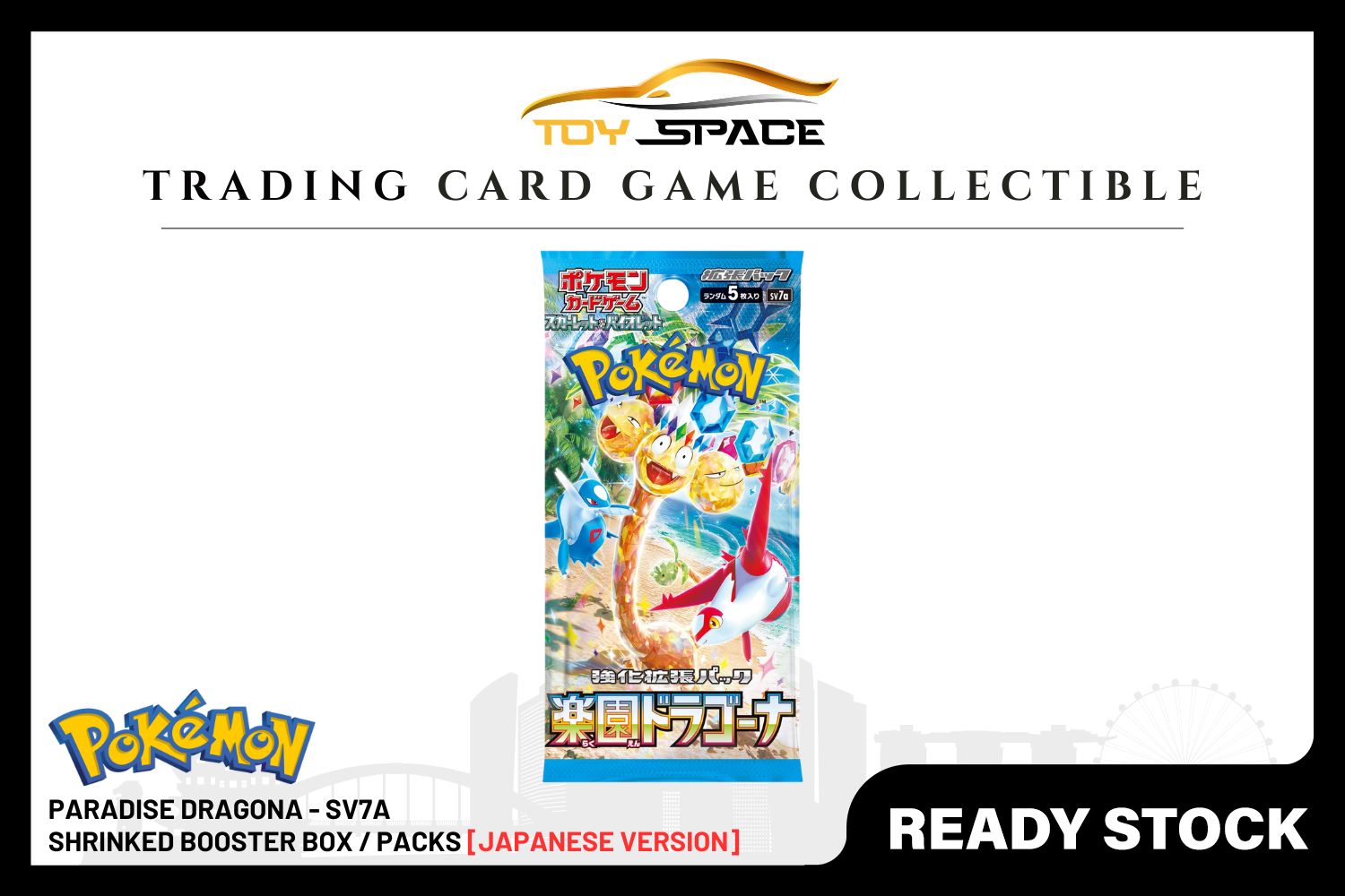 Pokemon TCG: Paradise Dragona -SV7a [JAPANESE] - Toy Space Diecast Online Store Singapore