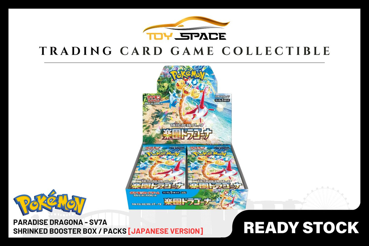 Pokemon TCG: Paradise Dragona -SV7a [JAPANESE] - Toy Space Diecast Online Store Singapore