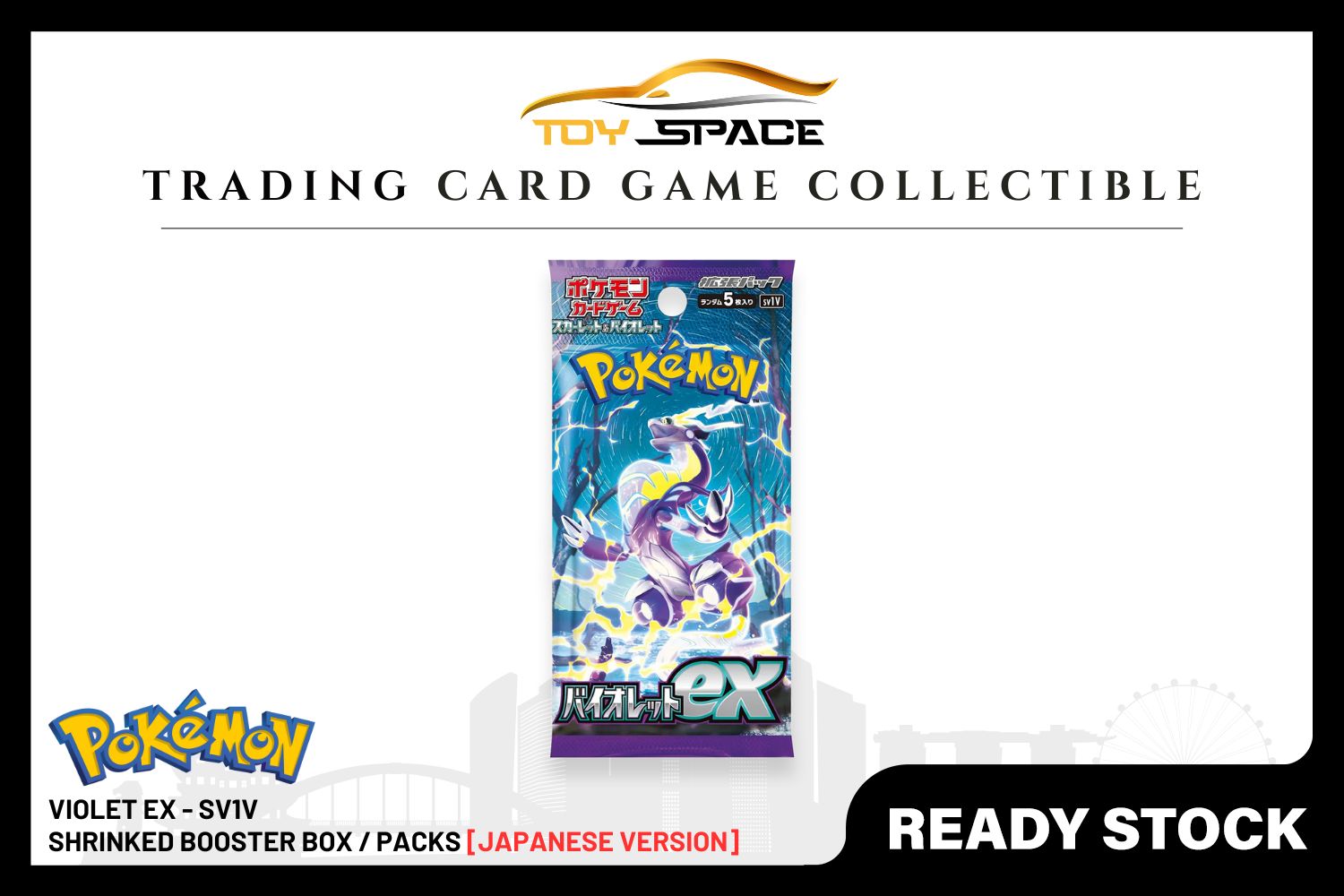 Pokemon TCG: Violet Ex SV1V [JAPANESE] - Toy Space Diecast Online Store Singapore