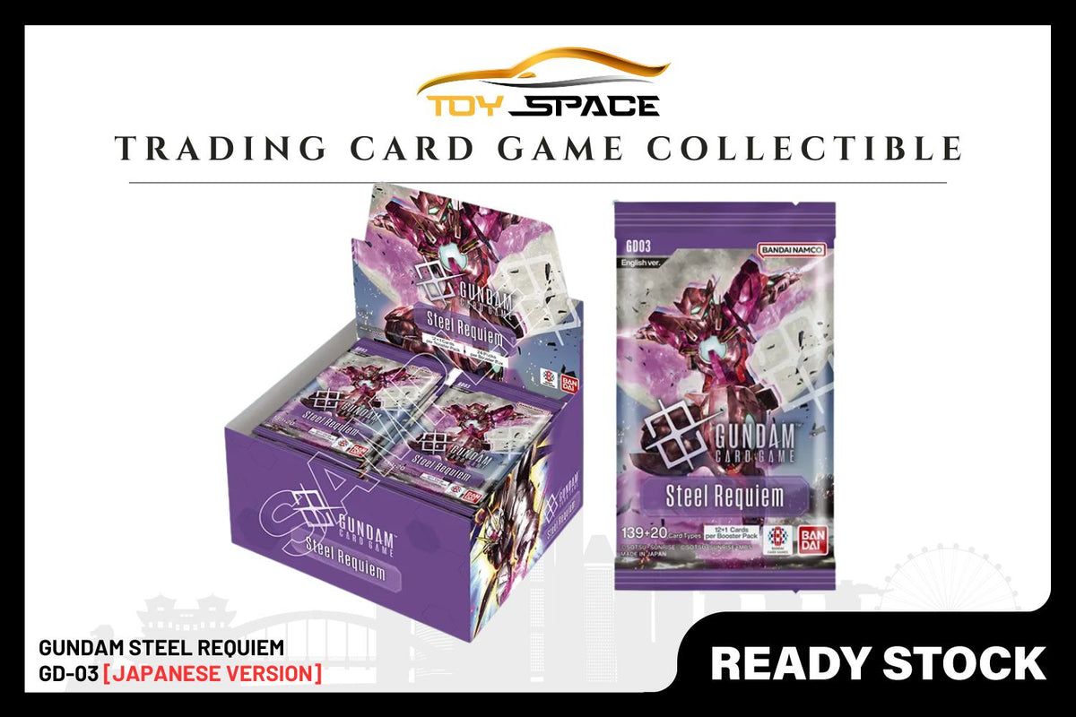 Gundam TCG: GD03 Booster Pack [JAPANESE VER] - Toy Space Diecast Online Store Singapore