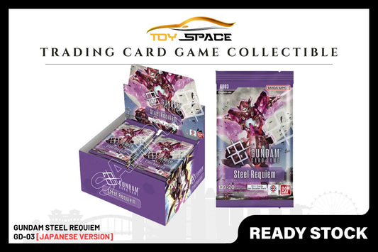 Gundam TCG: GD03 Booster Pack [JAPANESE VER] - Toy Space Diecast Online Store Singapore