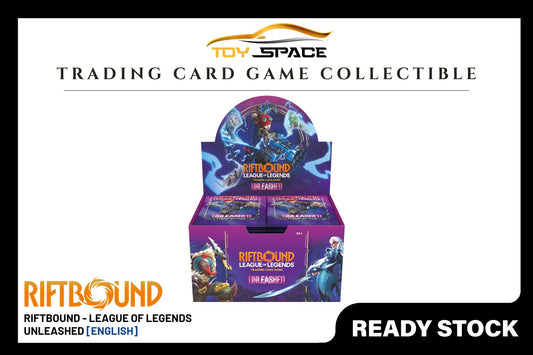 Riftbound TCG: League of Legend Booster Box - Unleashed - Toy Space Diecast Online Store Singapore
