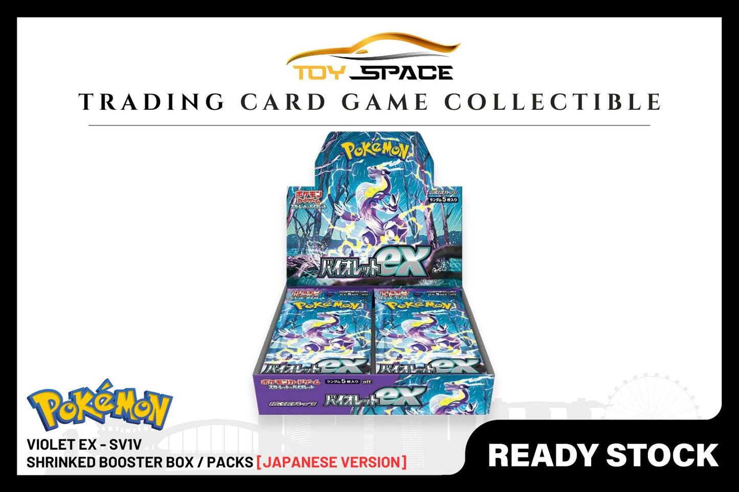 Pokemon TCG: Violet Ex SV1V [JAPANESE] - Toy Space Diecast Online Store Singapore