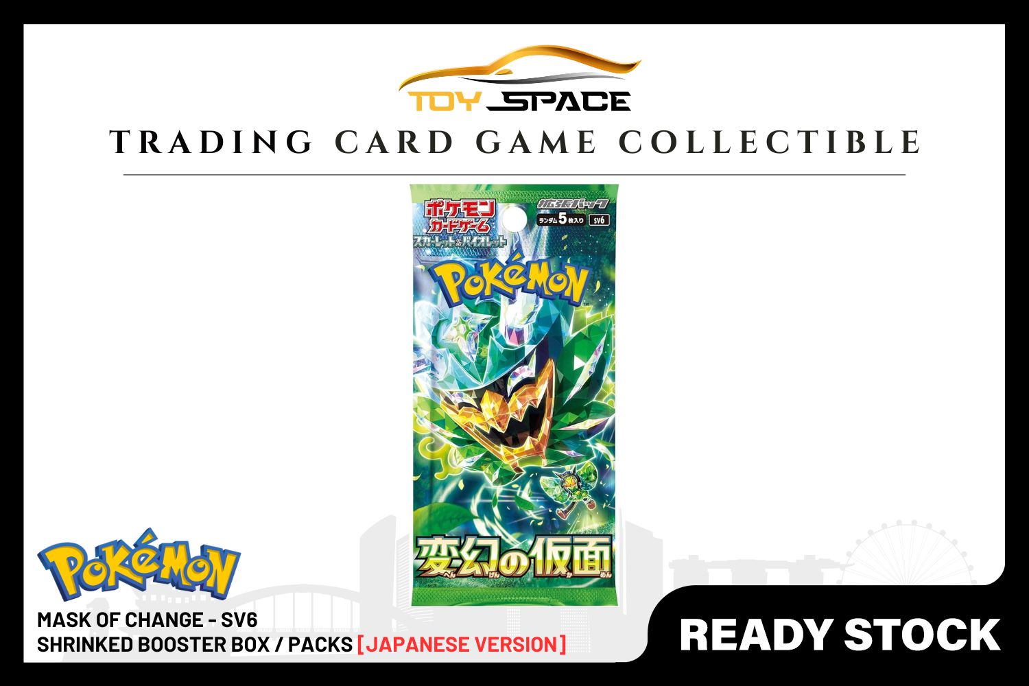 Pokemon TCG: Mask of Change - SV6 [JAPANESE] - Toy Space Diecast Online Store Singapore