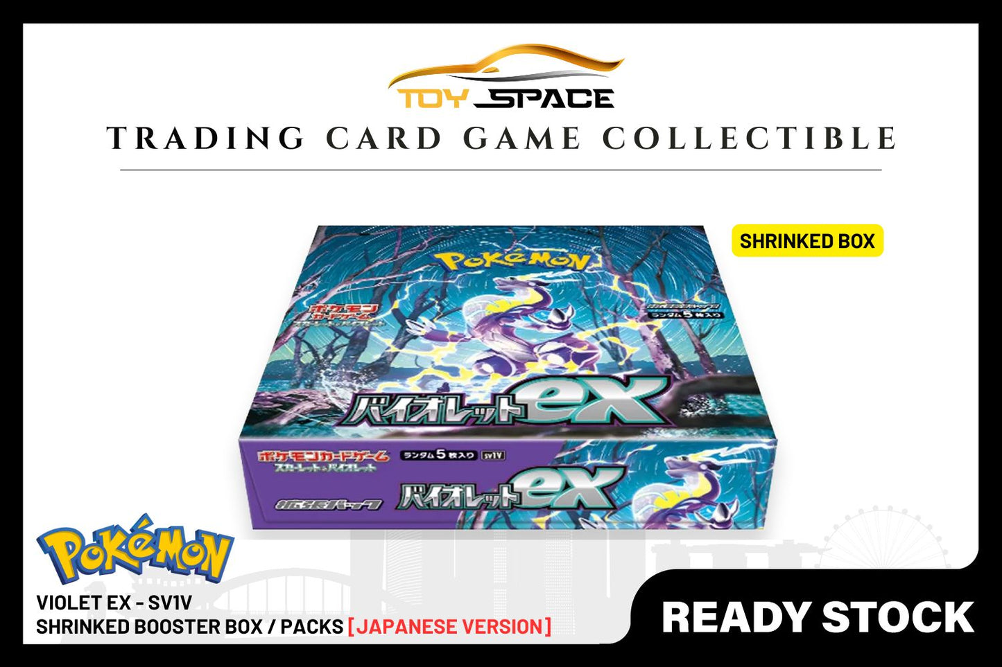 Pokemon TCG: Violet Ex SV1V [JAPANESE] - Toy Space Diecast Online Store Singapore