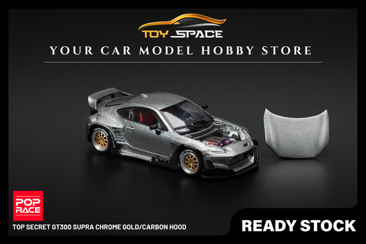 [POP RACE] 1:64 Pandem GR86 - Silver - Toy Space Diecast Online Store Singapore