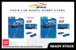 [POP RACE] 1:64 Nissan Skyline R32 Bayside Blue Blister Packaging - Toy Space Diecast Online Store Singapore