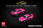 [POP RACE] 1:64 RWB 997 - Pink - Toy Space Diecast Online Store Singapore