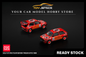 [POP RACE] 1:64 Golf GTI MkII Team Demon Tweeks BTCC 1988 - Toy Space Diecast Online Store Singapore