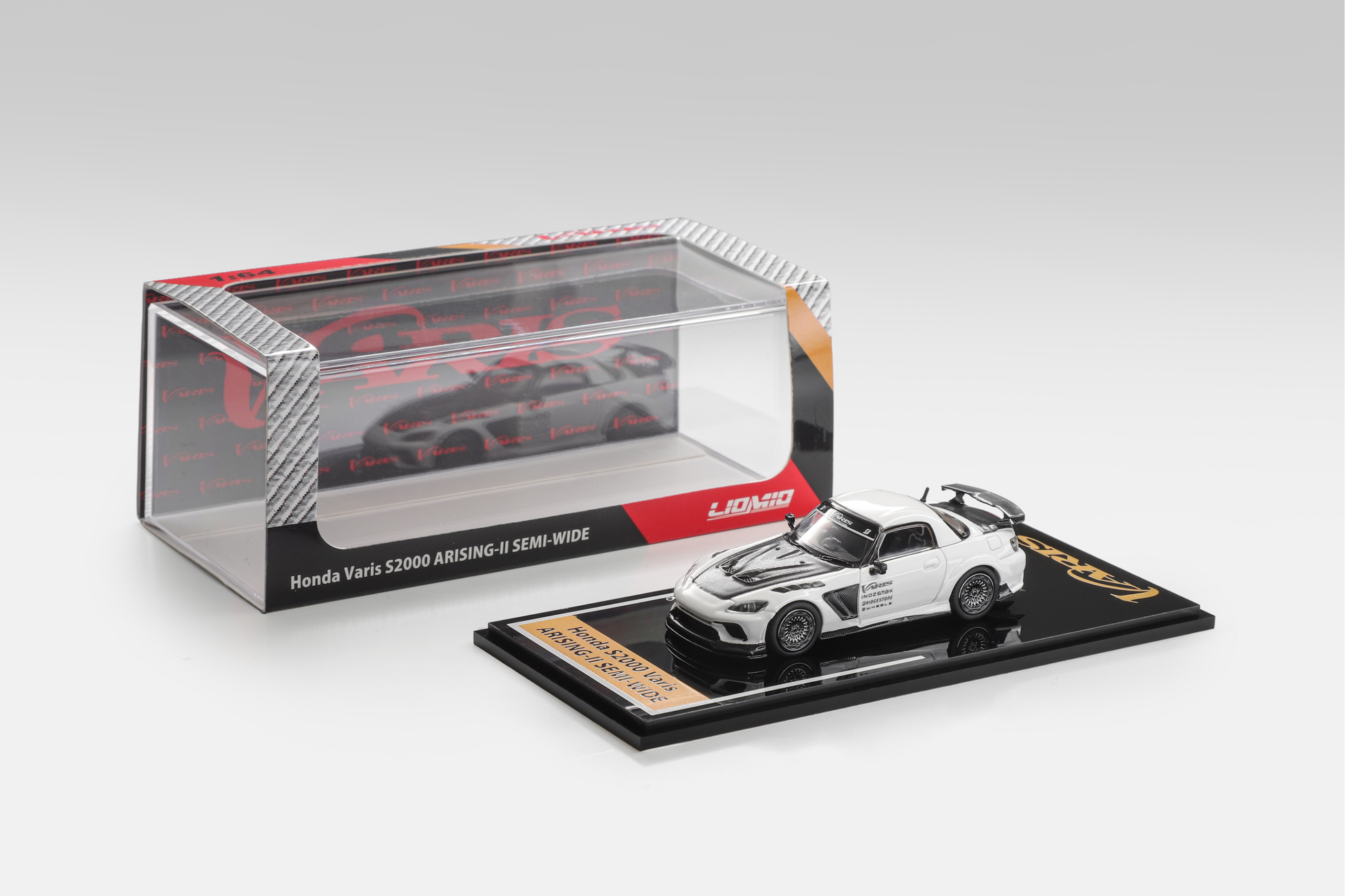 [LIOMIO] 1:64 Honda S2000 Varis Arising-II Semi-Wide Ver. - Toy Space Diecast Online Store Singapore