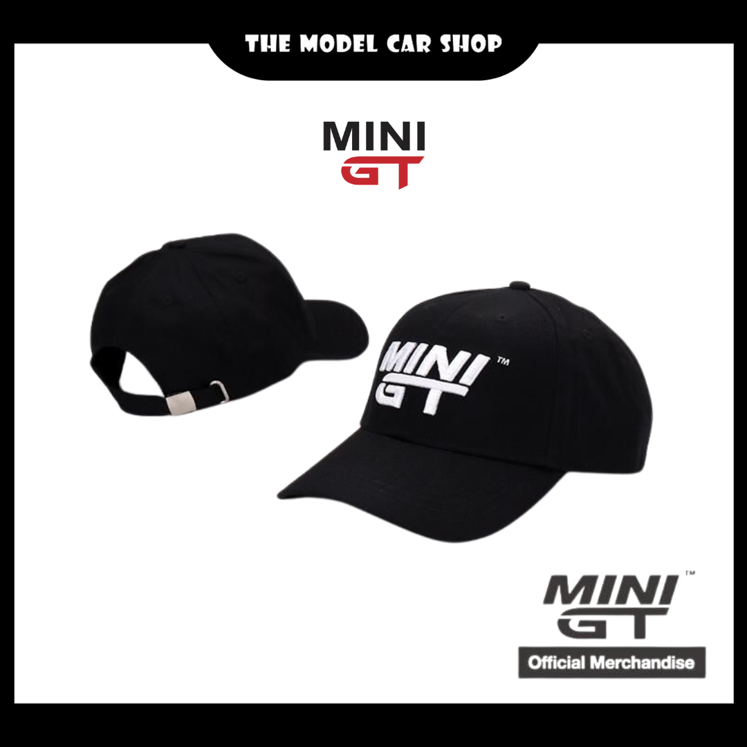 [MINI GT] Official Merchandise MINI GT Cap - Black (One Size Fit Most)