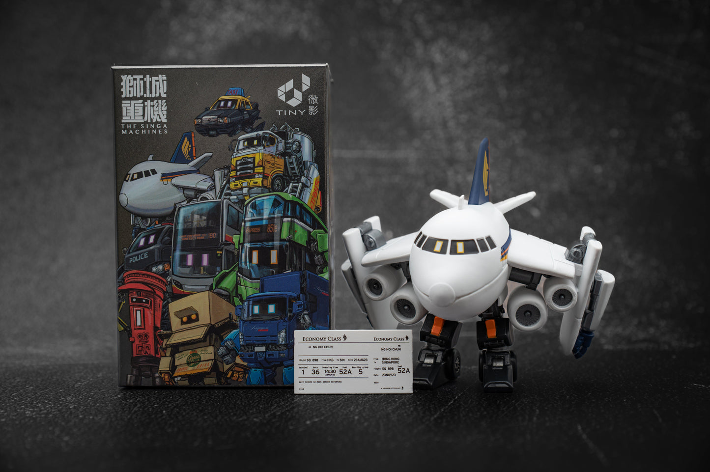 [TINY] The Singa Machines Blind Box Figures - Toy Space Diecast Online Store Singapore