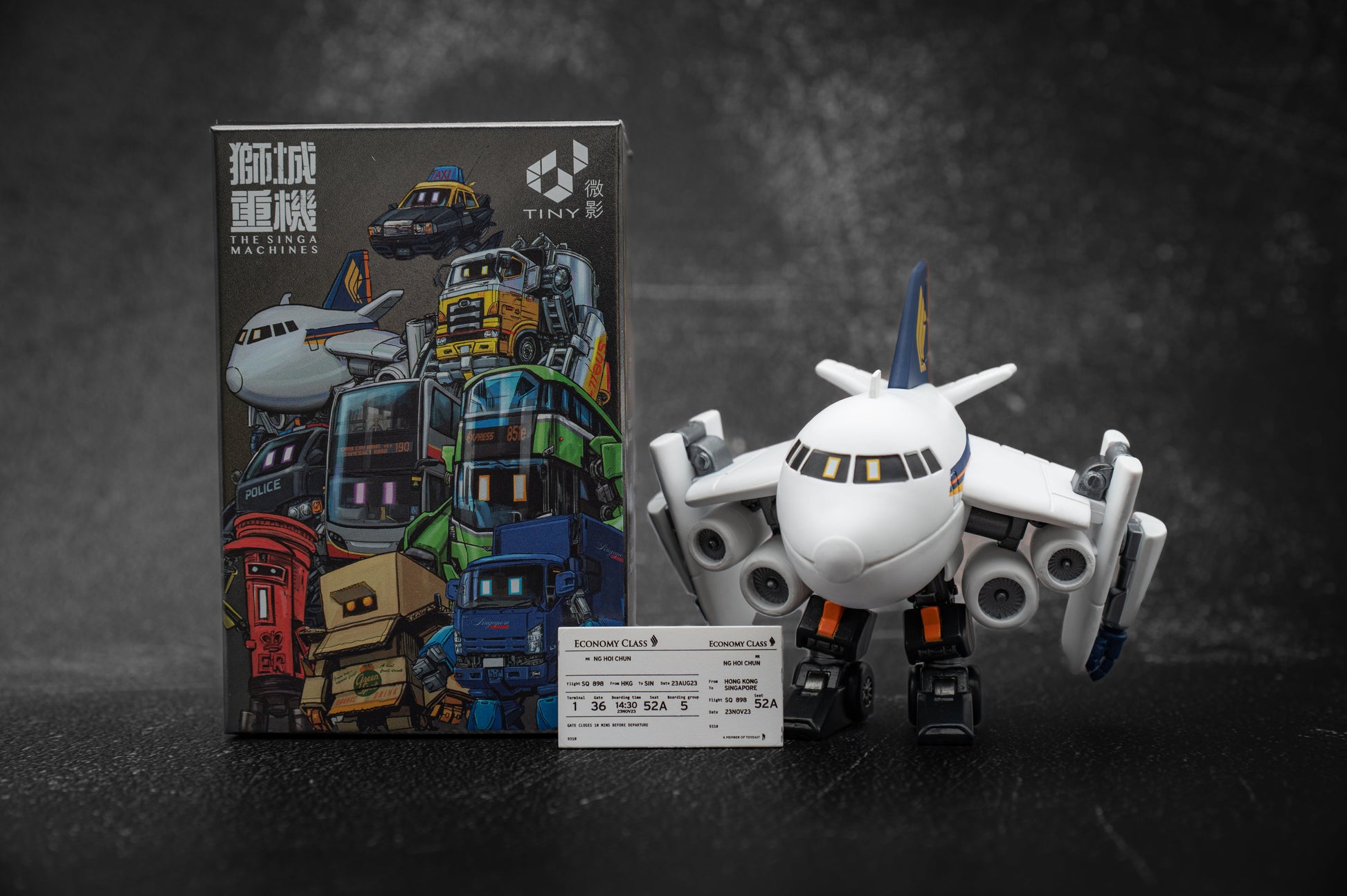 [TINY] The Singa Machines Blind Box Figures - Toy Space Diecast Online Store Singapore