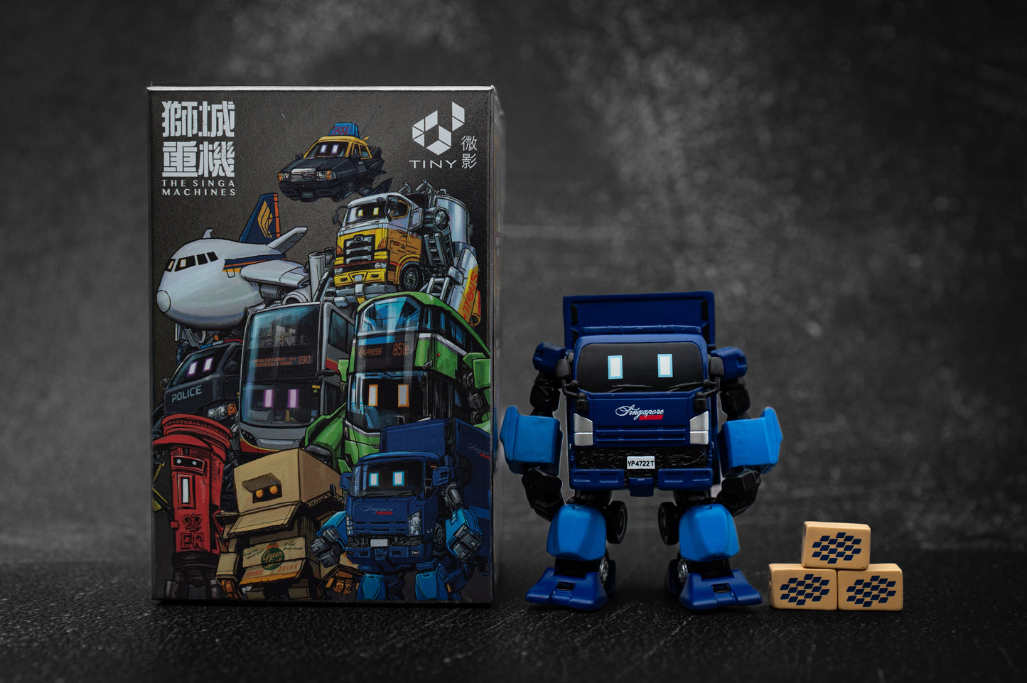 [TINY] The Singa Machines Blind Box Figures - Toy Space Diecast Online Store Singapore