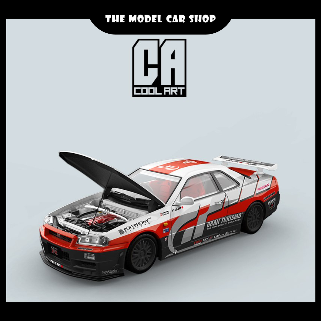 [Cool Art] Nissan Skyline GT-R (R34) Gran Turismo