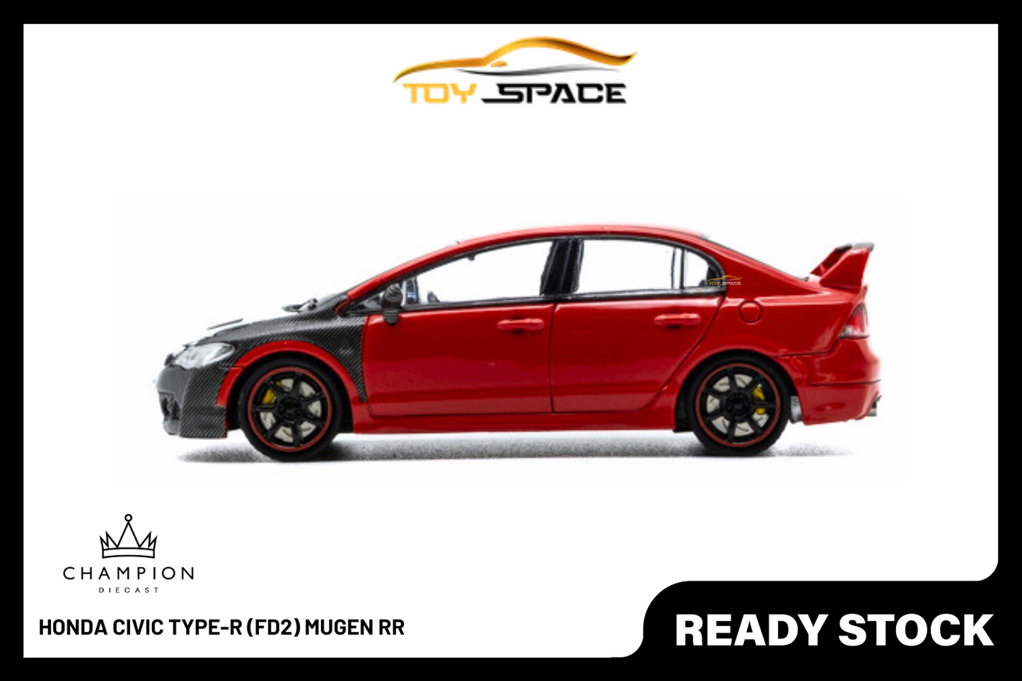 [CHAMPION DIECAST] 1/64 Mugen RR - Toy Space Diecast Online Store Singapore