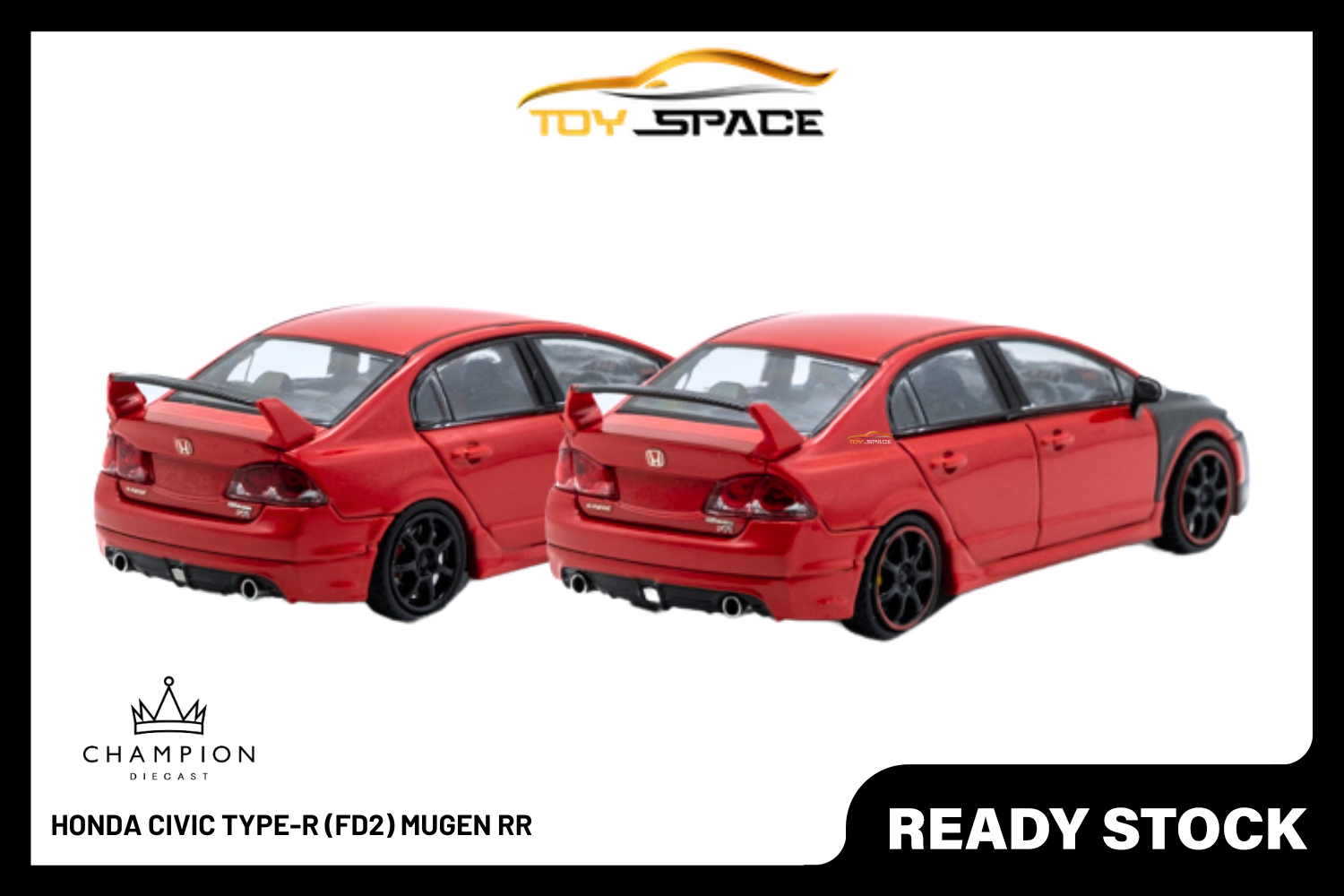 [CHAMPION DIECAST] 1/64 Mugen RR - Toy Space Diecast Online Store Singapore