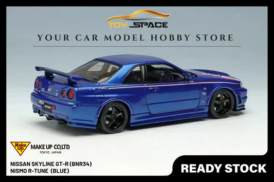 [MAKE UP] 1/43 Nissan Skyline GT-R (BNR34) Nismo R-Tune - Toy Space Diecast Online Store Singapore