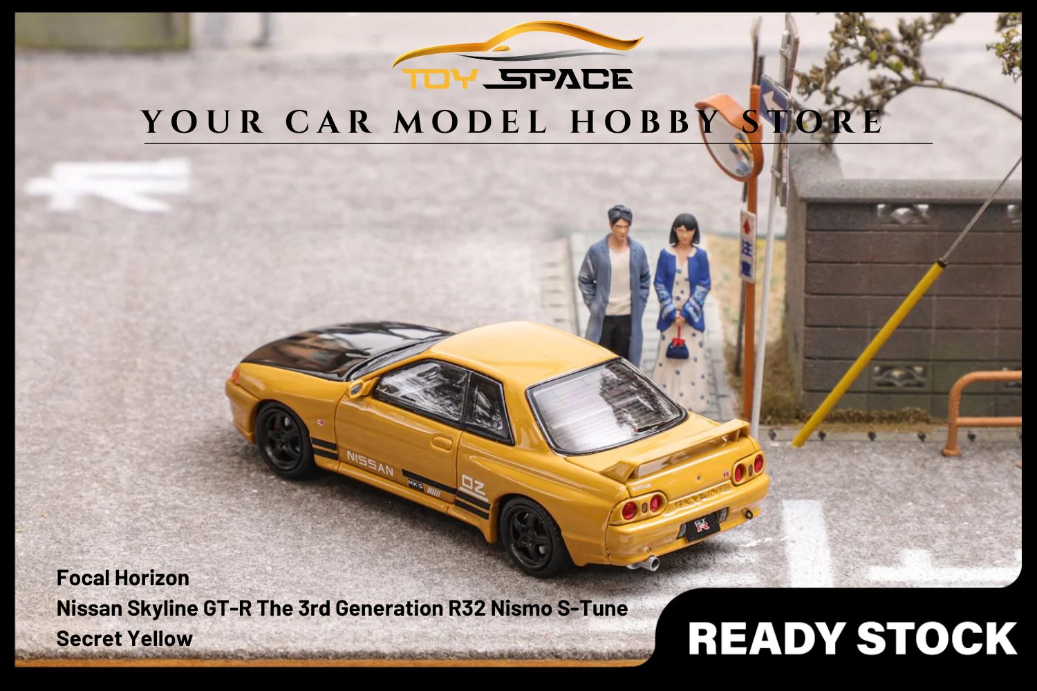 [FOCAL HORIZON] 1/64 Skyline GT-R The 3rd Generation R32 Nismo S-Tune - Toy Space Diecast Online Store Singapore