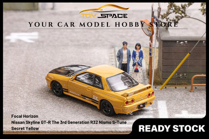 [FOCAL HORIZON] 1/64 Skyline GT-R The 3rd Generation R32 Nismo S-Tune - Toy Space Diecast Online Store Singapore