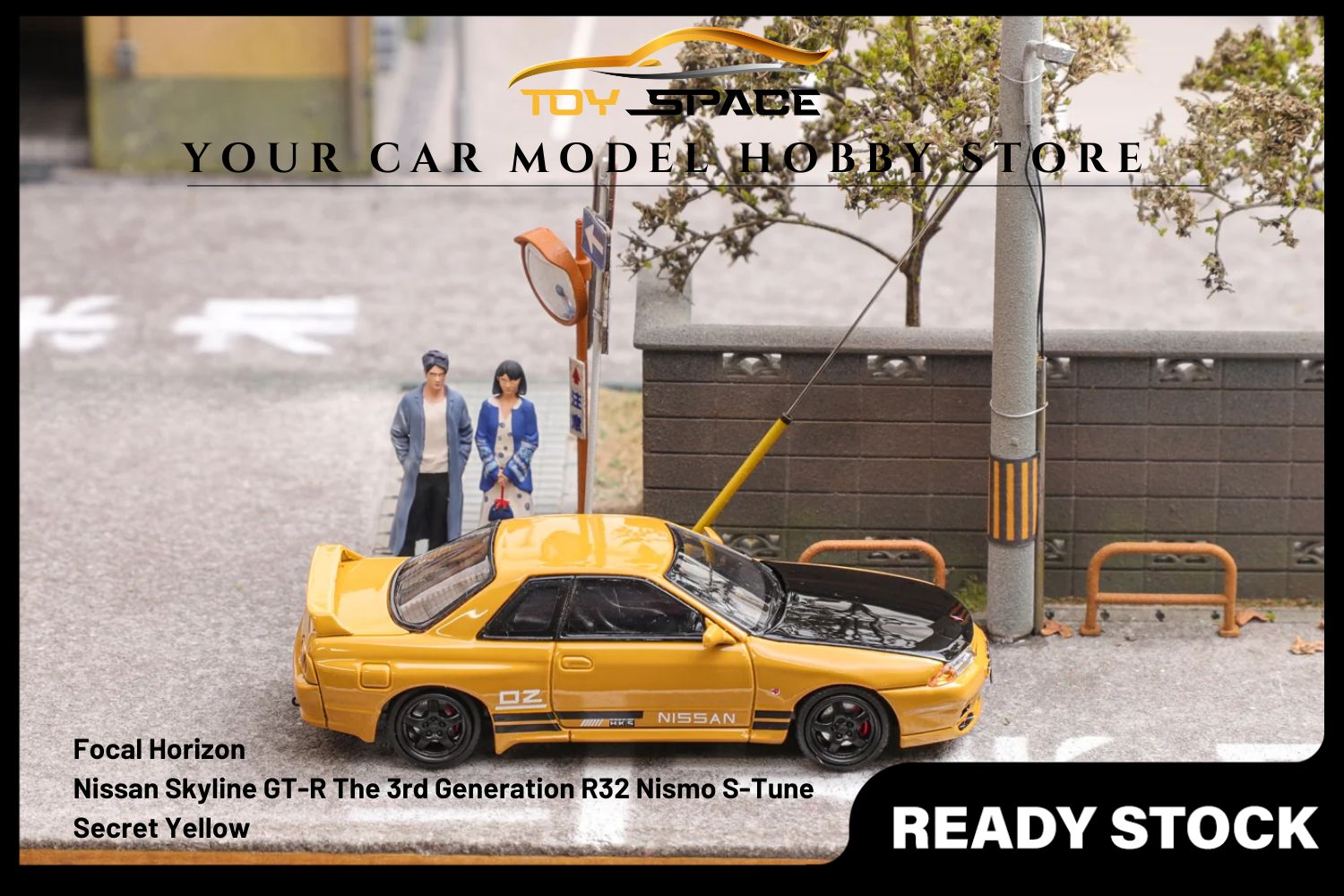 [FOCAL HORIZON] 1/64 Skyline GT-R The 3rd Generation R32 Nismo S-Tune - Toy Space Diecast Online Store Singapore