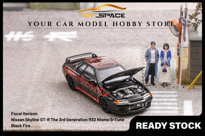 [FOCAL HORIZON] 1/64 Skyline GT-R The 3rd Generation R32 Nismo S-Tune - Toy Space Diecast Online Store Singapore