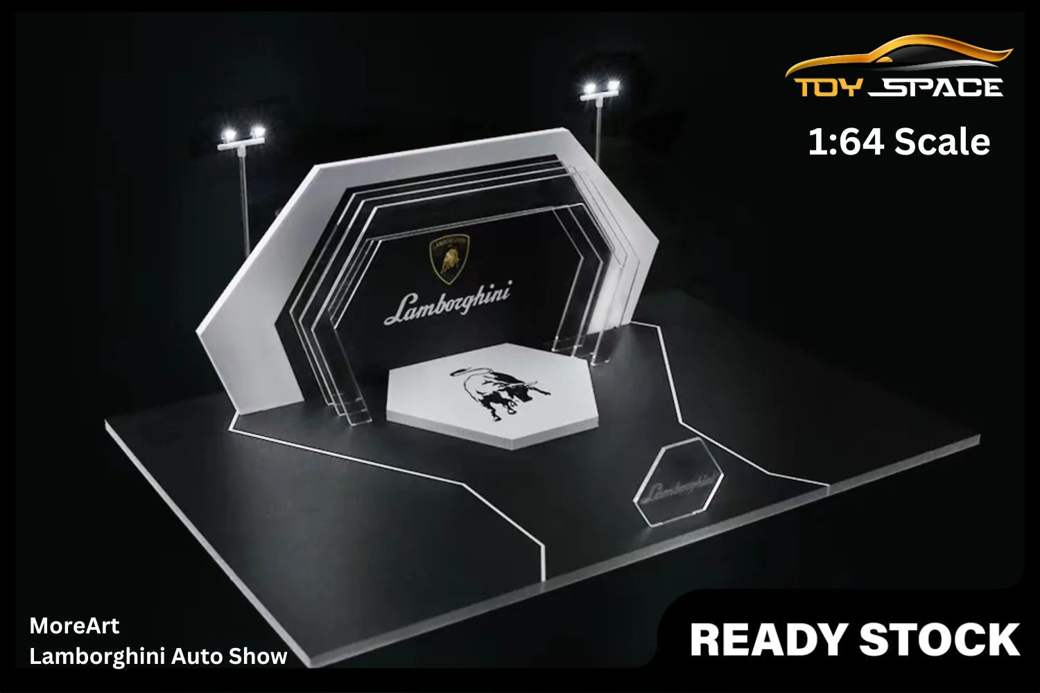 [MOREART] 1/64 Lamborghini Auto Show - Toy Space Diecast Online Store Singapore