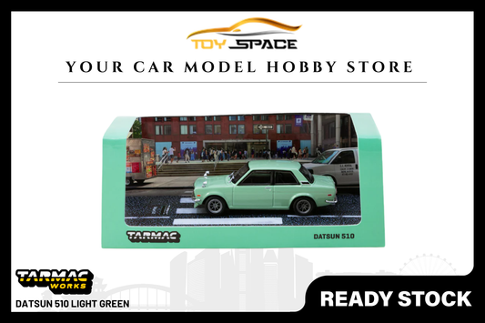 [TARMAC WORKS] 1:64 Datsun 510 Light Green