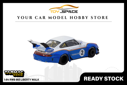[TARMAC WORKS] 1:64 RWB 993 Liberty Walk - Toy Space Diecast Online Store Singapore